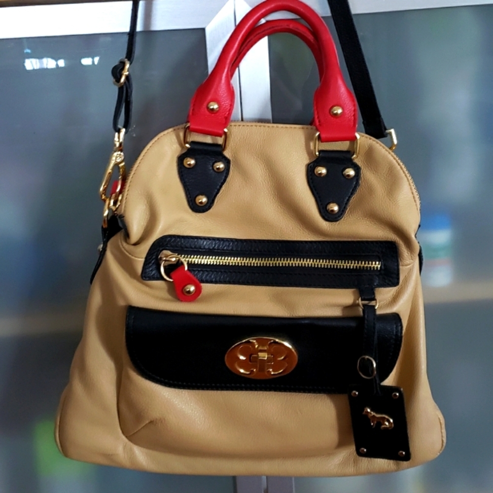 EMMA FOX CONVERTIBLE PURSE W/STRAP